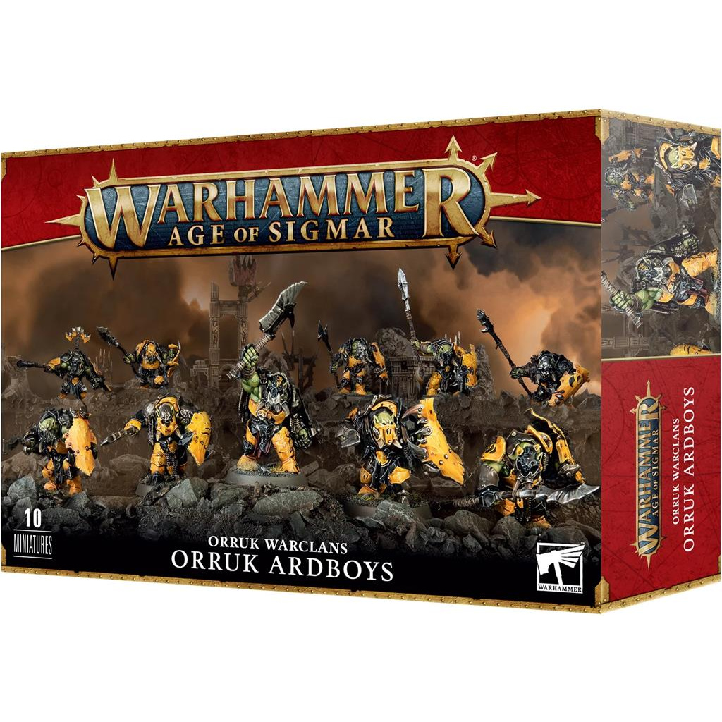 Warhammer Age Of Sigmar Orruk Warclans Orruk Ardboyz