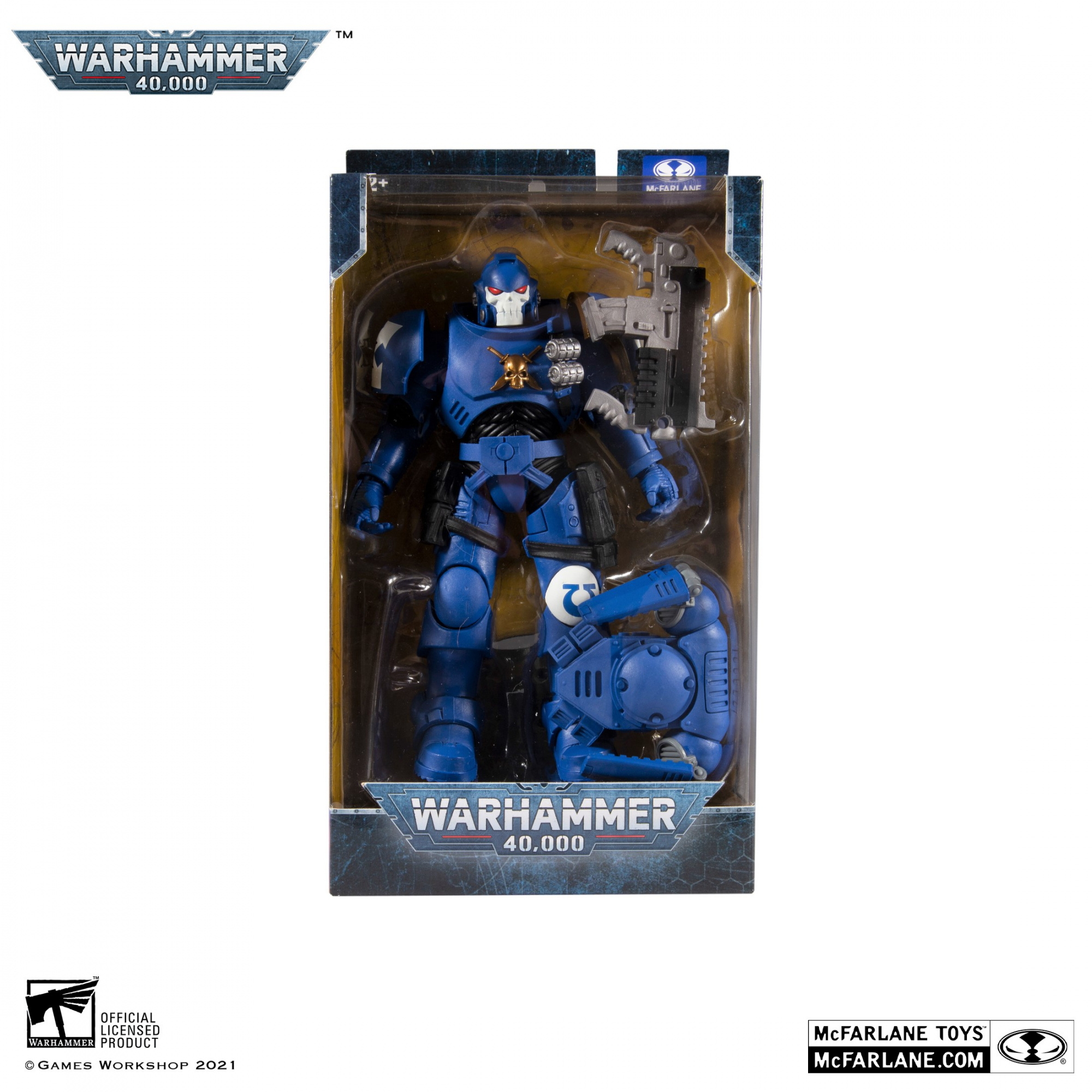 Warhammer Action Figure Ultramarines Reiver With Bolt Carbine