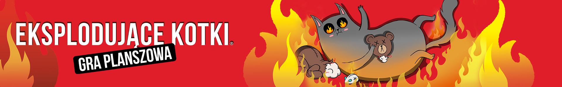 Eksplodujące Kotki: Gra planszowa