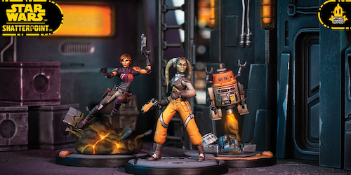 Przegląd postaci w Star Wars: Shatterpoint - Hera, Sabine i Chopper
