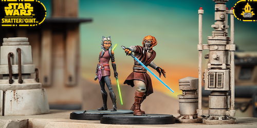 Przegląd postaci w Star Wars: Shatterpoint - Mistrz Jedi Plo Koon i Padawanka Ahsoka Tano