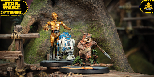 Przegląd postaci w Star Wars: Shatterpoint - Wicket, nieustraszony wojownik, C-3PO i R2-D2