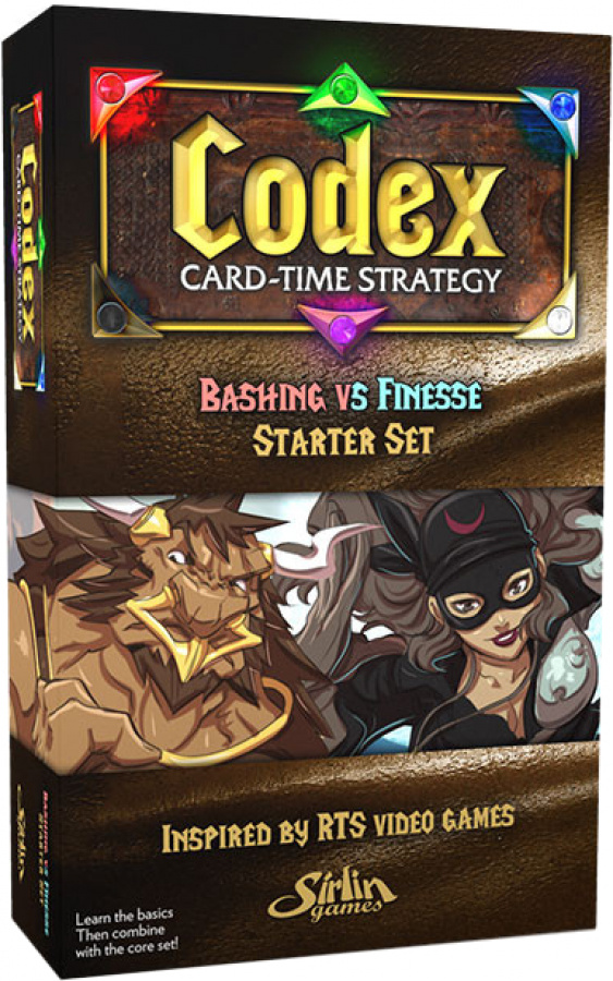 Codex: Card-Time Strategy - Bashing vs Finesse - Starter Set