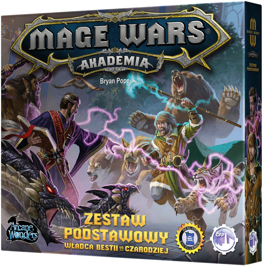 Mage Wars: Akademia - Zestaw podstawowy - Władca bestii vs czarodziej