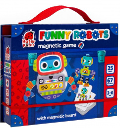 Magnetic game: Roboty