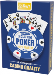 Karty Trefl - Texas Hold'em Poker - Casino Quality 100% Plastic