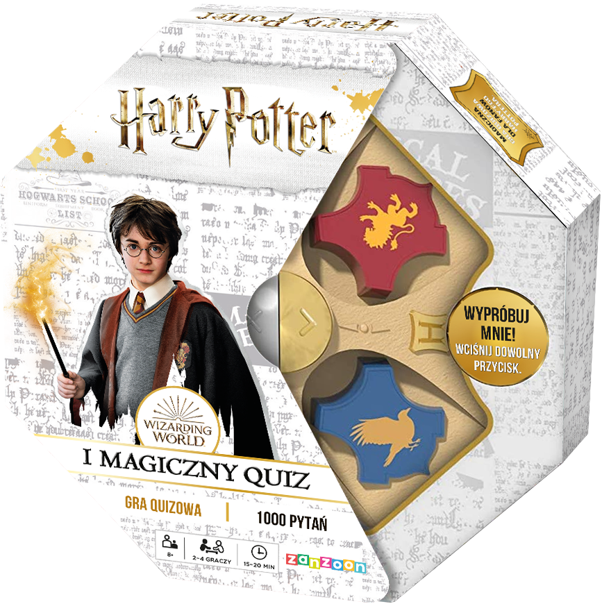 Quiz O Harrym Potterze Trudny Harry Potter i Magiczny Quiz (2021) - Wydawnictwo Rebel