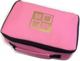 Mahjong (Madżong) w różowej torbie
