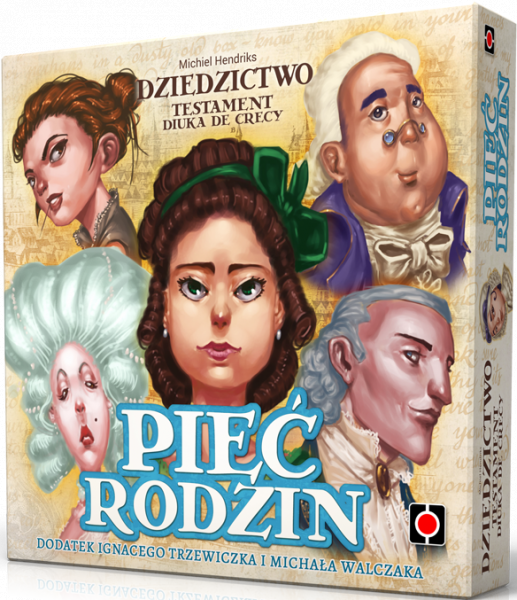 Dziedzictwo: Testament Diuka de Crecy - 5 Rodzin