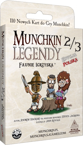 Munchkin Legendy 2/3 - Faunie Igrzyska