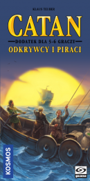 Catan: Odkrywcy i Piraci - dodatek dla 5-6 graczy (nowa edycja)