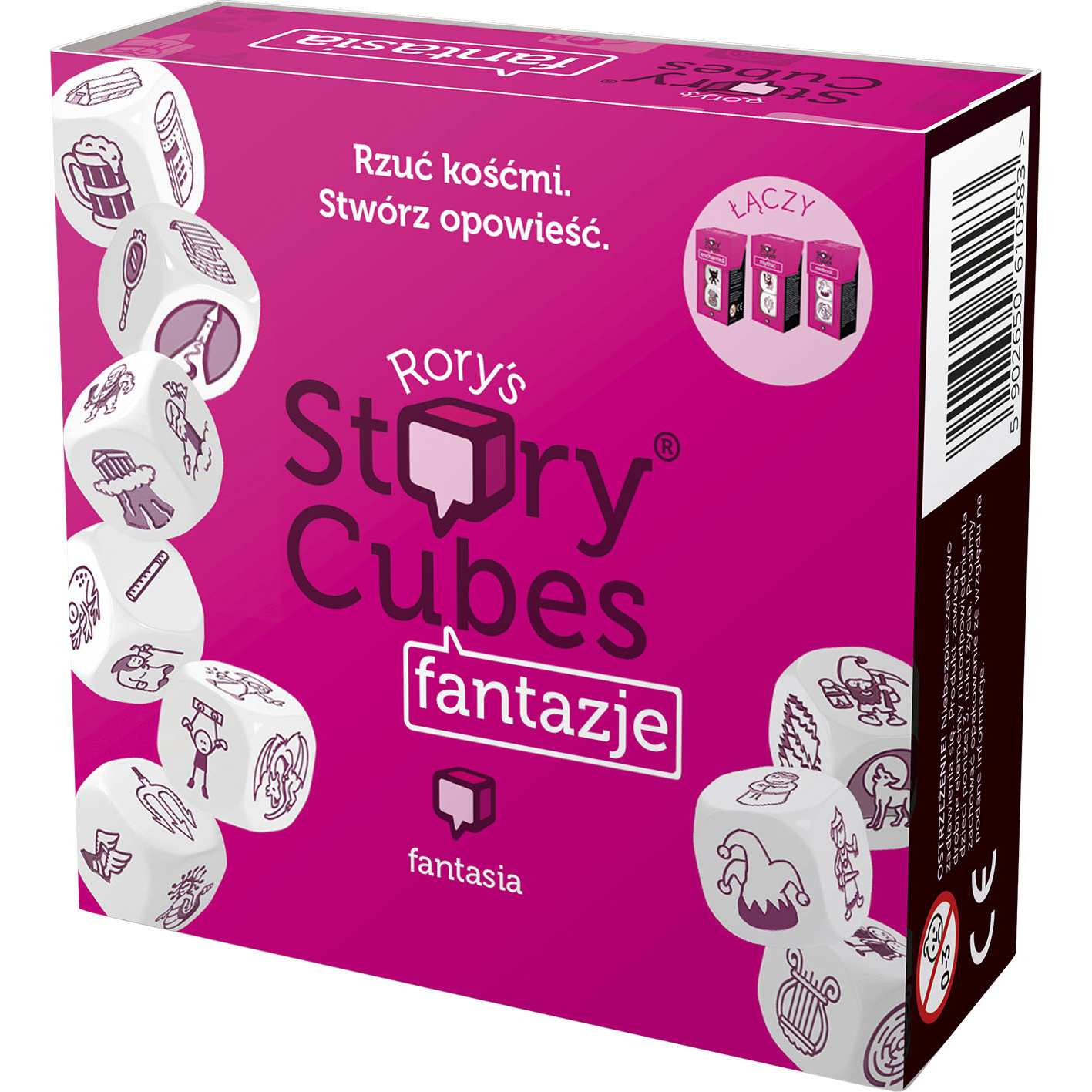 Pudełko: Story Cubes: Fantazje — Story Cubes Fantazje — EAN 5902650610583
