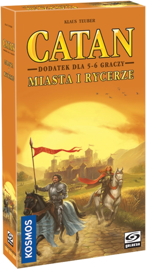 Catan: Miasta i rycerze - Dodatek dla 5-6 graczy (eko)