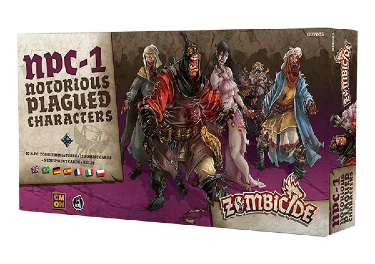 Zombicide: NPC-1 - Notorious Plagued Characters