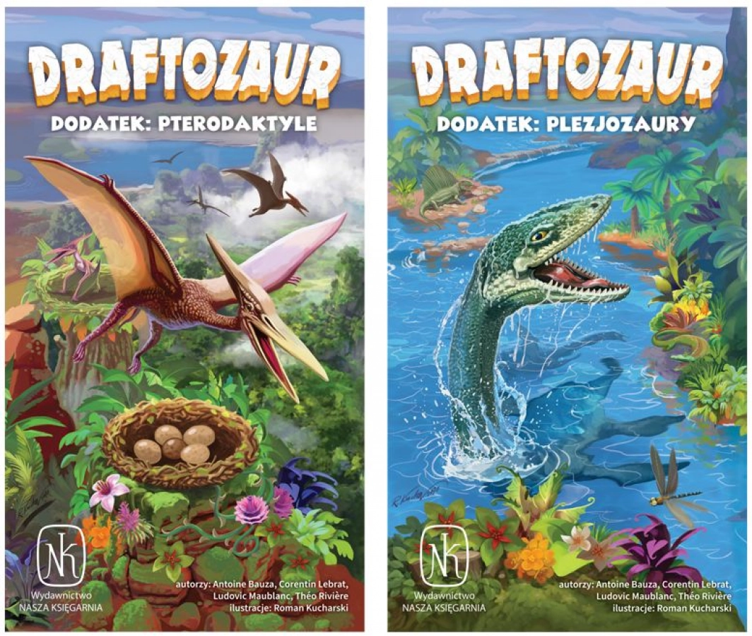 Draftozaur: Dwa dodatki - Pterodaktyle i Plezjozaury