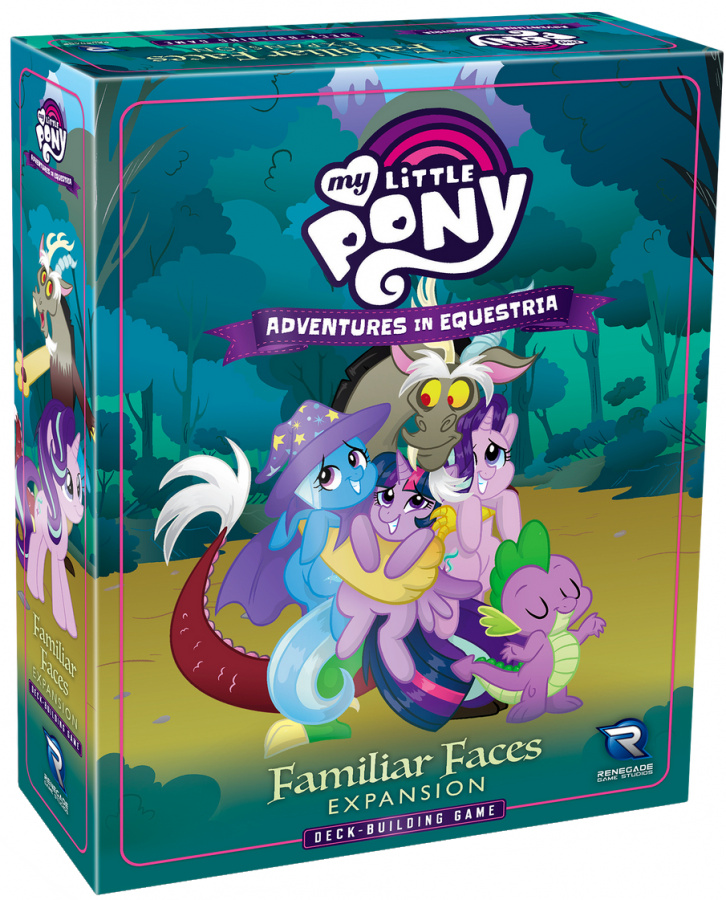 My Little Pony: Adventures in Equestria - Deck-Building Game - Familiar Faces Expansion