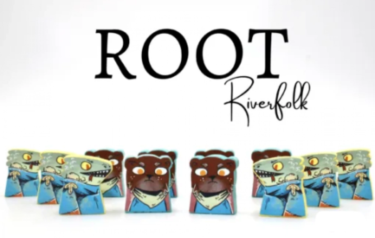 MeepleStickers: Zestaw naklejek do Root: Plemiona rzeczne