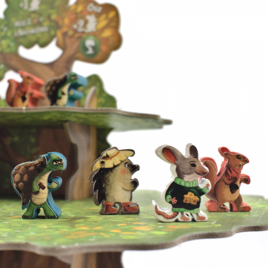 MeepleStickers: Zestaw naklejek do Everdell