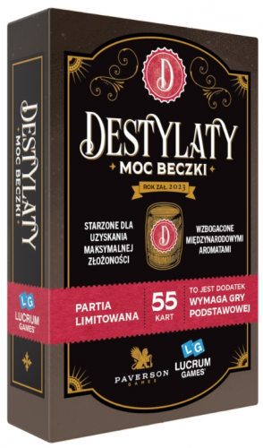 Destylaty: Moc beczki