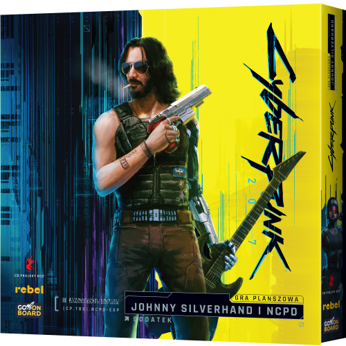 Cyberpunk 2077: Gra planszowa - Johnny Silverhand i NCPD