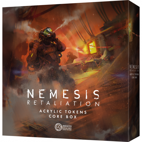 Nemesis: Retaliation - Acrylic Tokens - Core Box