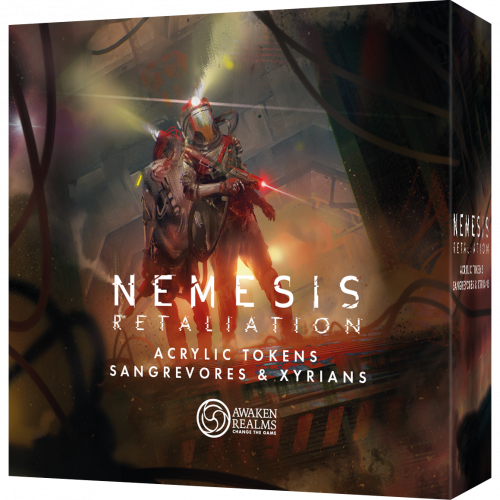 Nemesis: Retaliation - Acrylic Tokens - Sangrevores & Xyrians