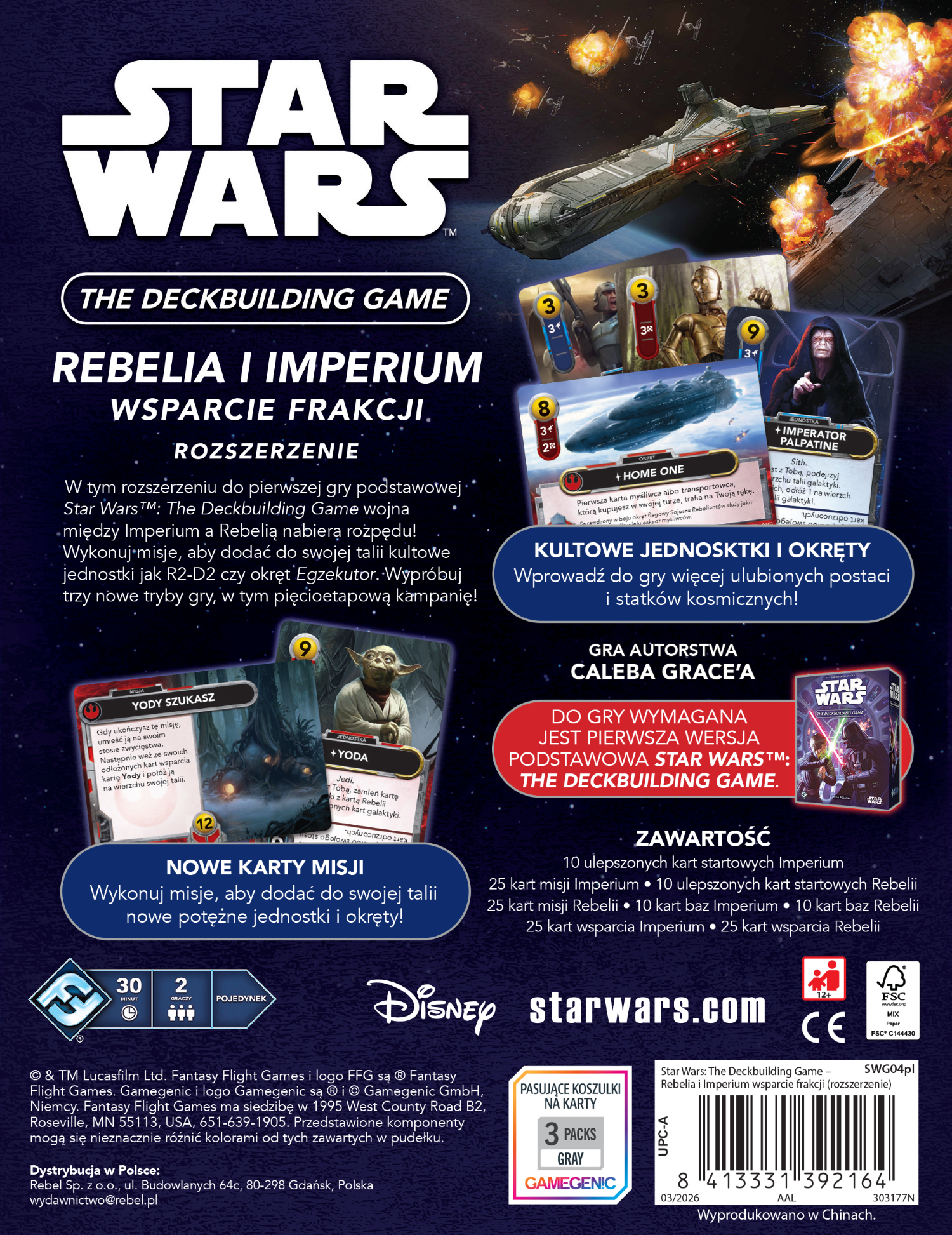 Star Wars: The Deckbuilding Game – Rebelia i Imperium już niedługo w sprzedaży