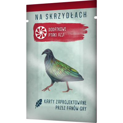 Na skrzydłach: Karty fanów - Dodatkowe ptaki Azji