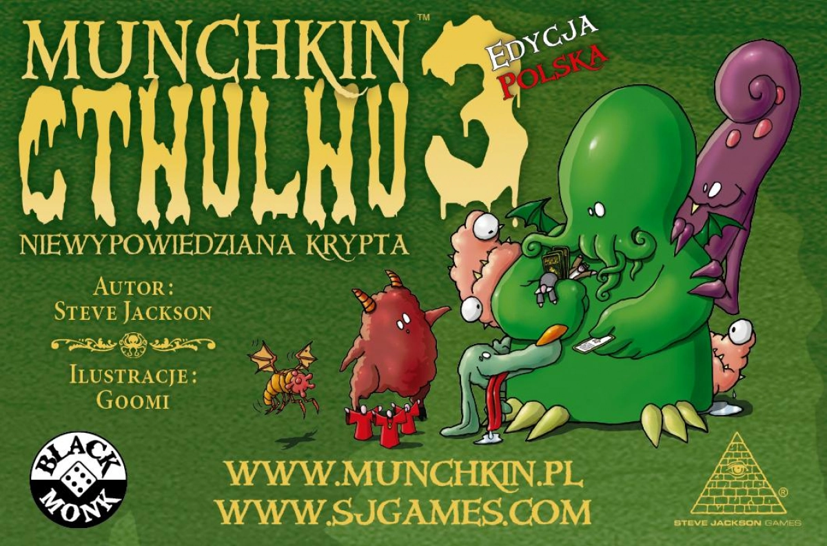 Munchkin Cthulhu 3 - Niewypowiedziana Krypta