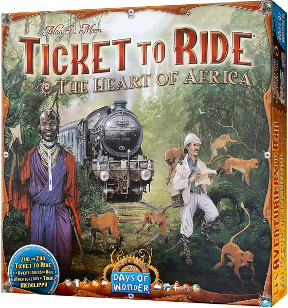 Ticket to Ride: The Heart of Africa (polska instrukcja)