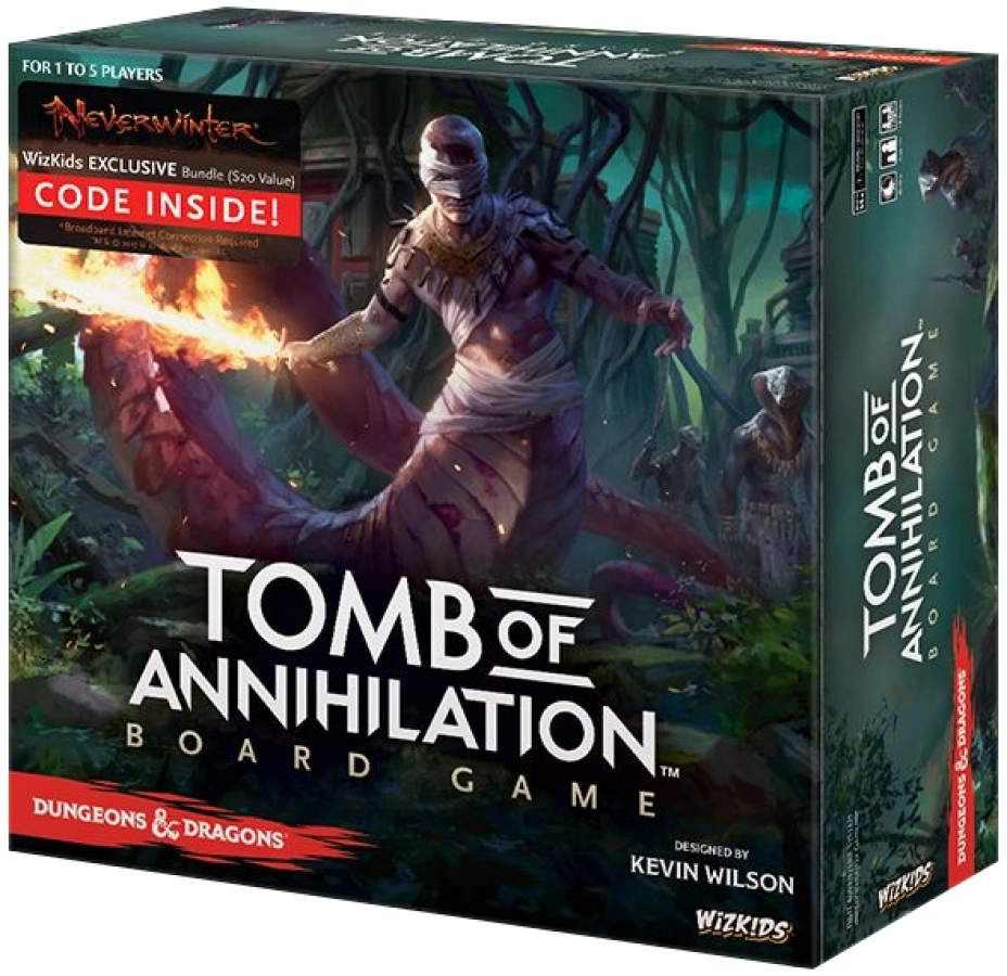 Dungeons & Dragons: Tomb of Annihilation Board Game