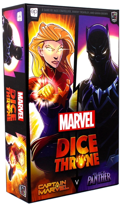 Dice Throne: Marvel - Captain Marvel vs Black Panther