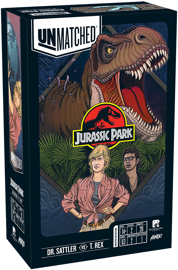 Unmatched: Jurassic Park - Dr Sattler vs T. Rex