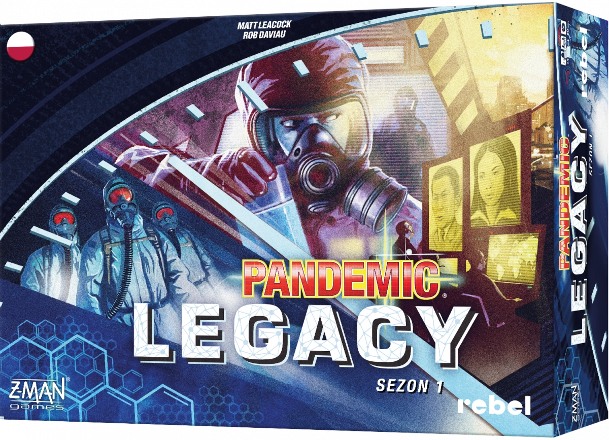 Pandemic Legacy: Sezon 1 (edycja niebieska)