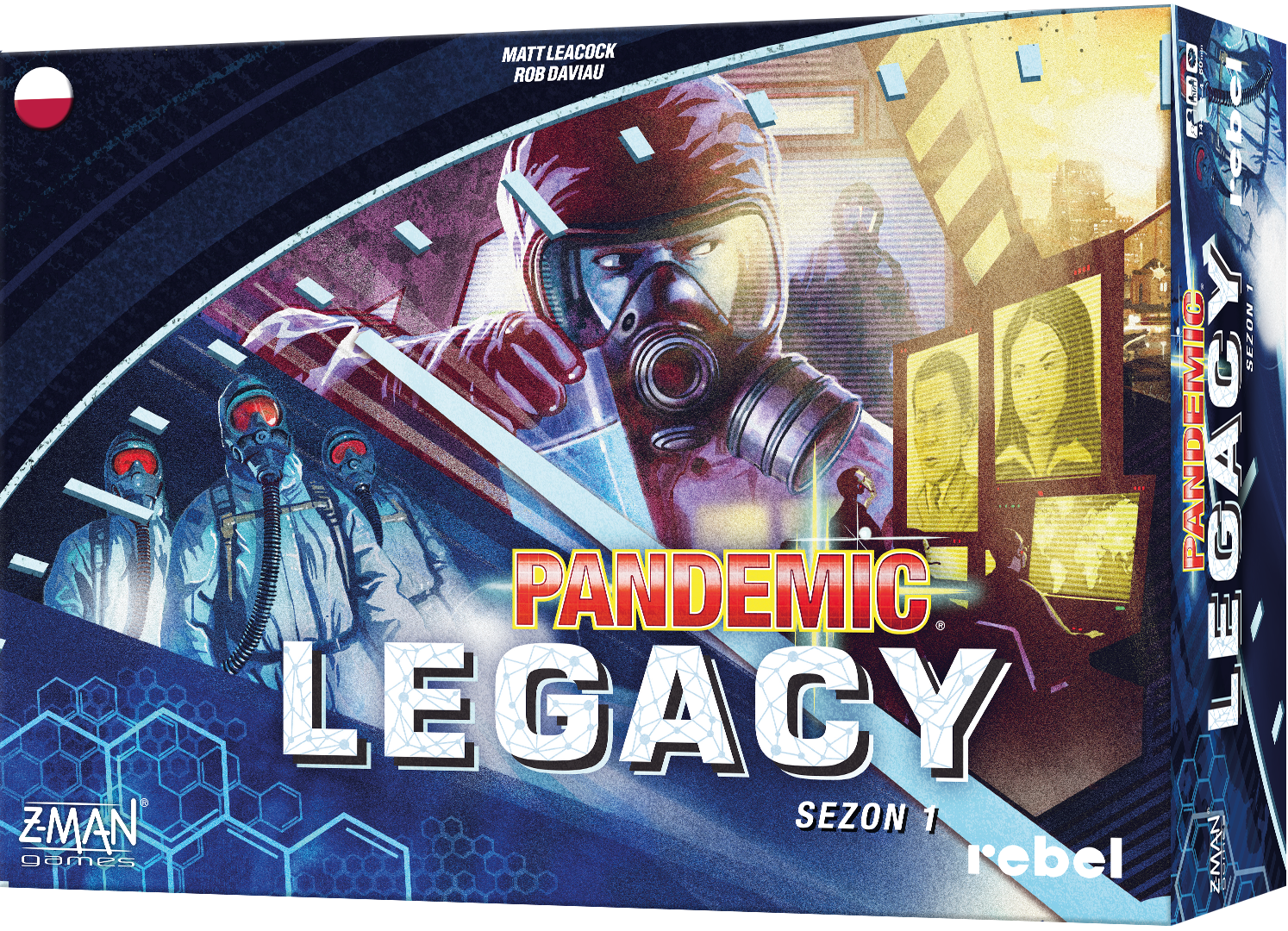 Pandemic Legacy: Sezon 1 (edycja niebieska)