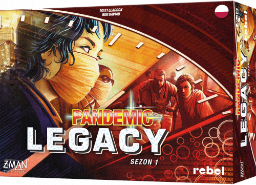 Pandemic Legacy: Sezon 1 (edycja czerwona)