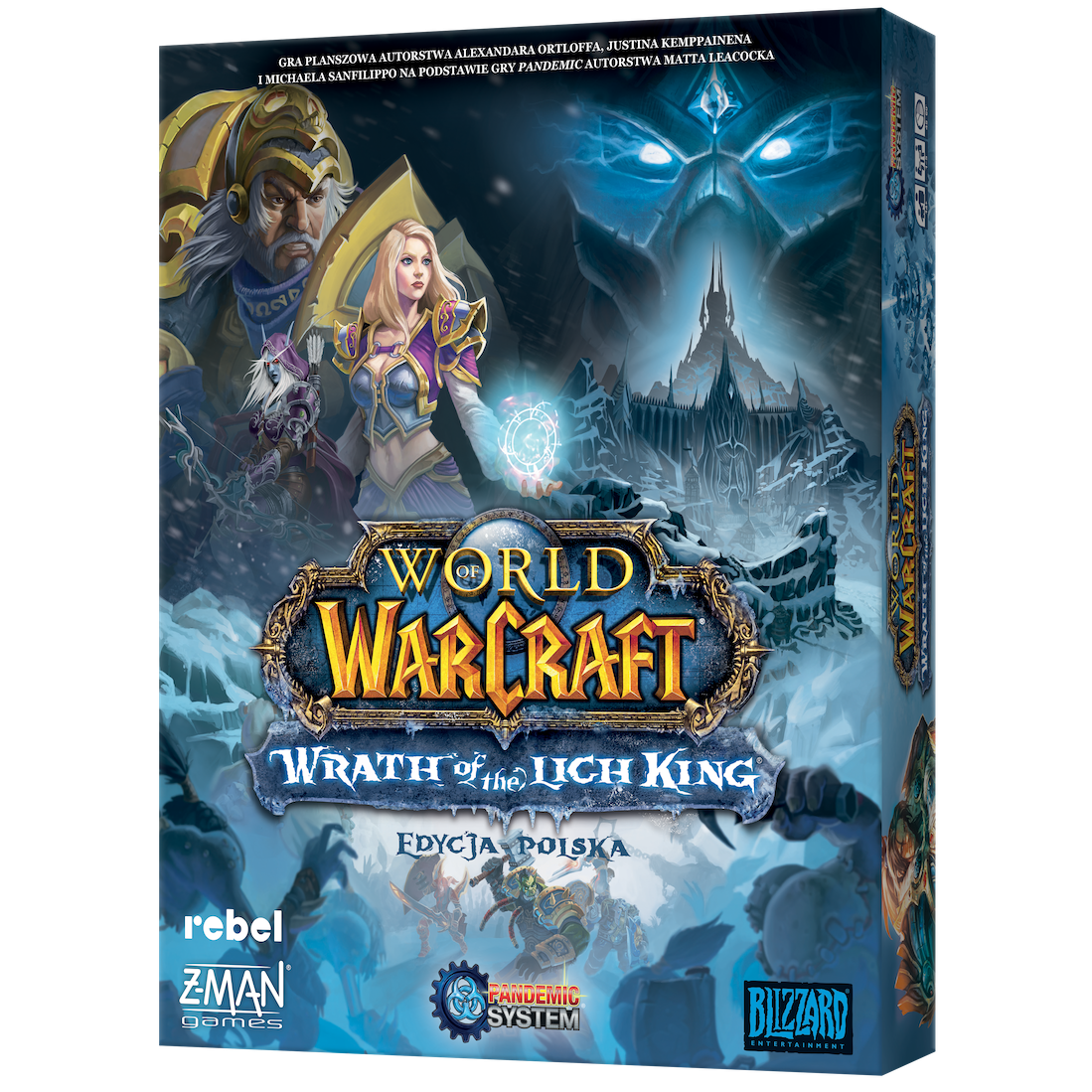 Pudełko: World of Warcraft: Wrath of the Lich King (edycja polska)