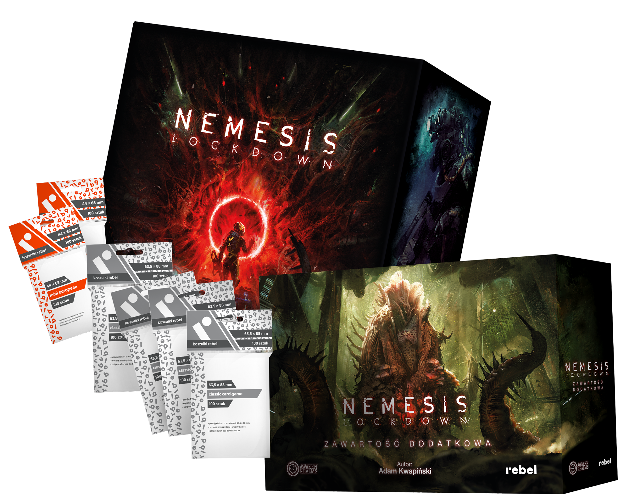 Pakiet Nemesis: Lockdown + Zawartość dodatkowa + Zestaw koszulek