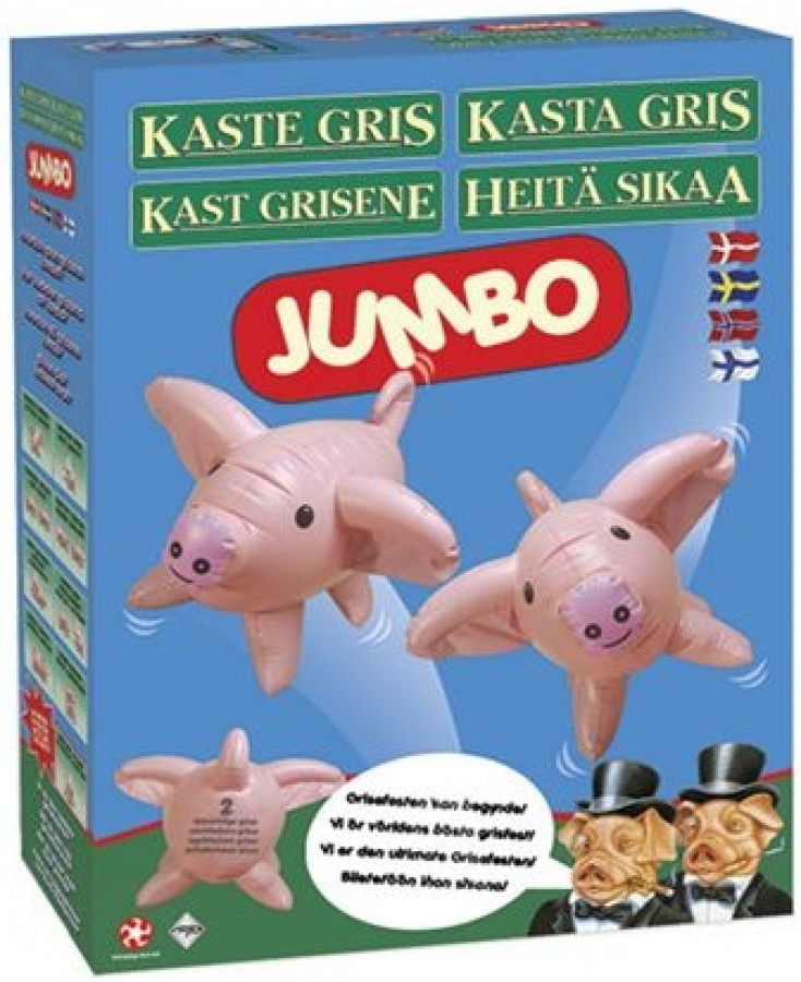 Pass the Pigs Jumbo (Świńska Gra, Świnki) - edycja skandynawska