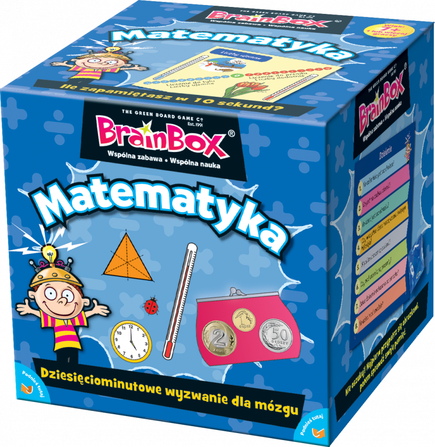 Gry Planszowe Dla 9 Latka BrainBox - Matematyka