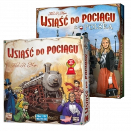 Pakiet Wsiąść do Pociągu: USA, Polska, koszulki