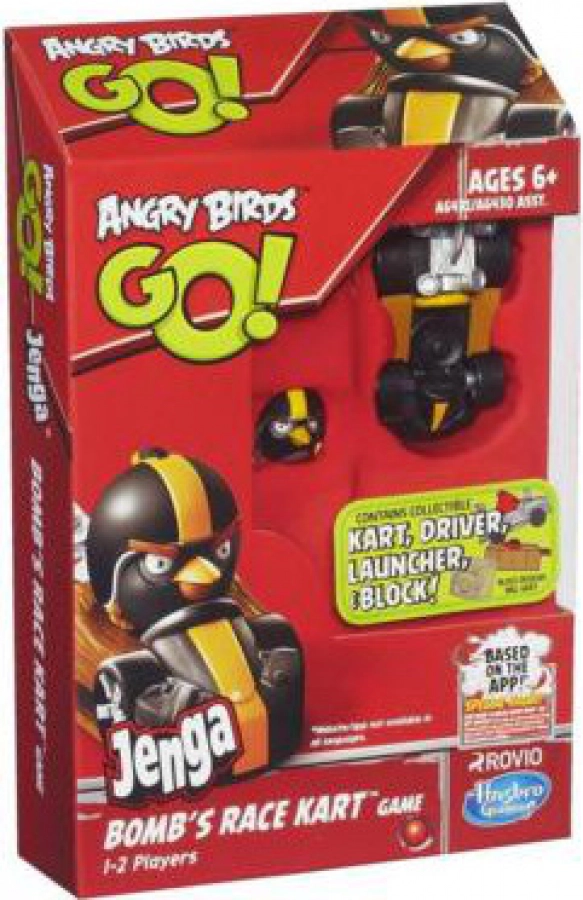 Angry Birds Go Jenga - Bomb's Race Kart