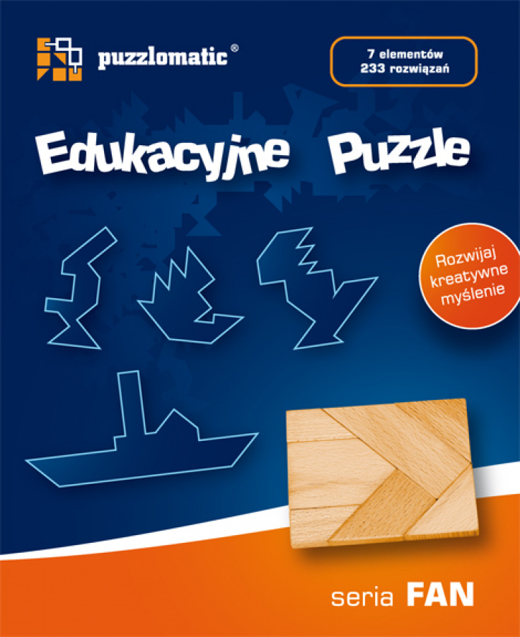 Edukacyjne Puzzle - seria Fan