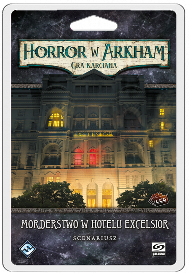 Horror W Arkham Gra Karciana Morderstwo W Hotelu Excelsior