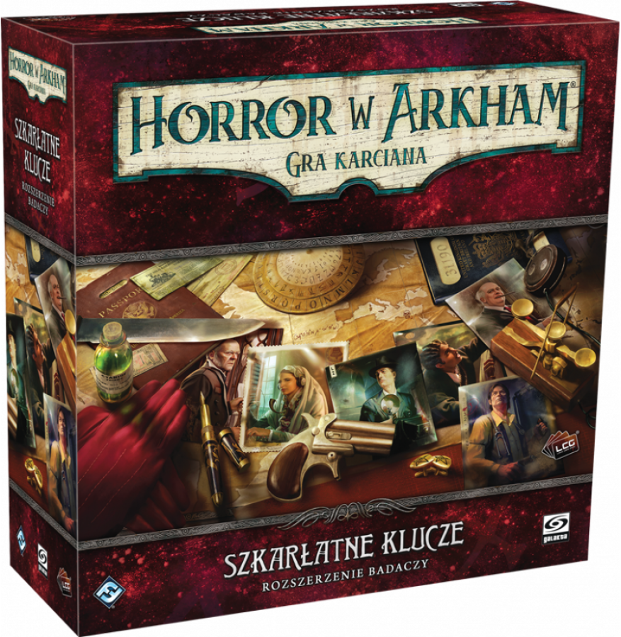Arkham Horror: Szkarłatne klucze - Rozszerzenie badaczy