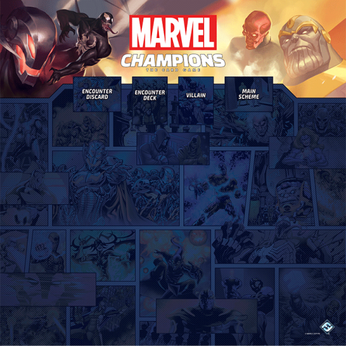 Marvel Champions: The Game Mat - 1-4 Player