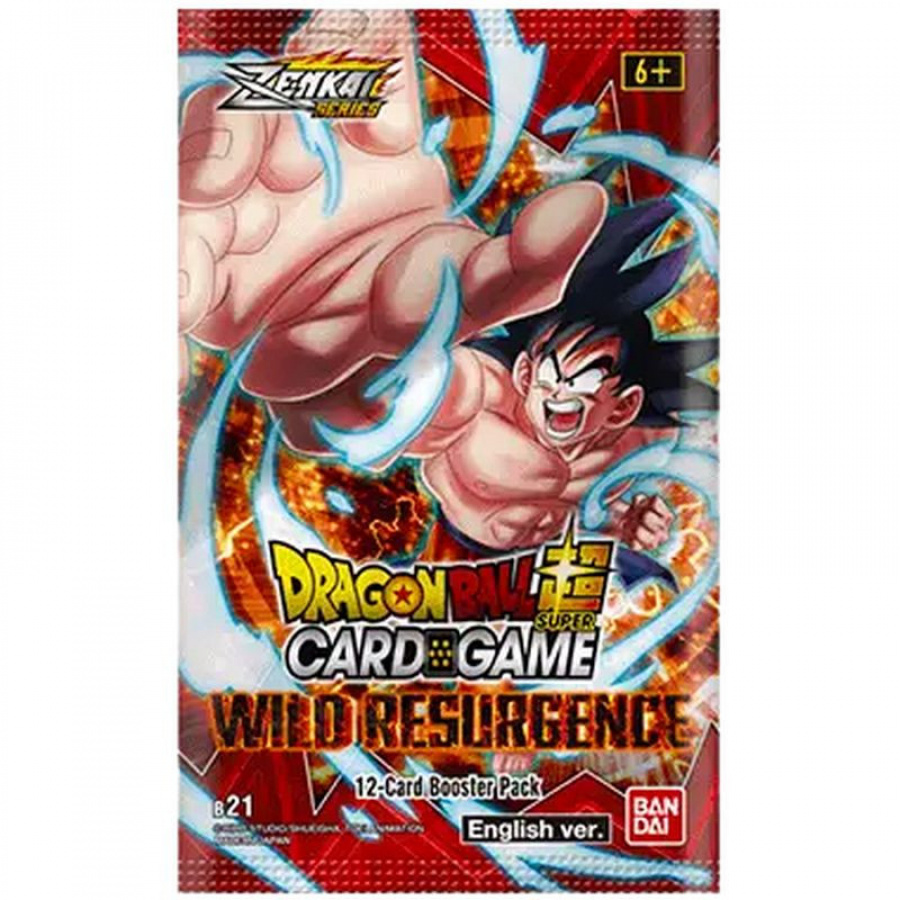 Dragon Ball Super Card Game: Zenkai Series - Wild Resurgence - Booster Pack