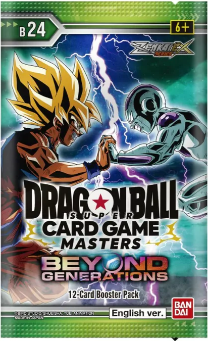 Dragon Ball Super Card Game: Masters Zenkai Series 07 - Beyond Generations - Booster Pack