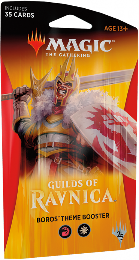 Magic The Gathering: Guilds of Ravnica - Boros Theme Booster