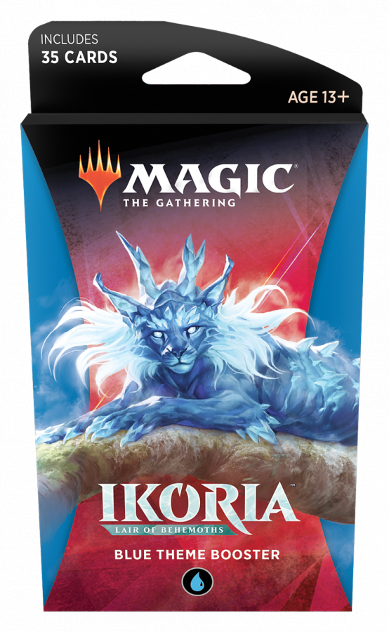 Magic The Gathering: Ikoria - Lair of Behemoths - Blue Theme Booster